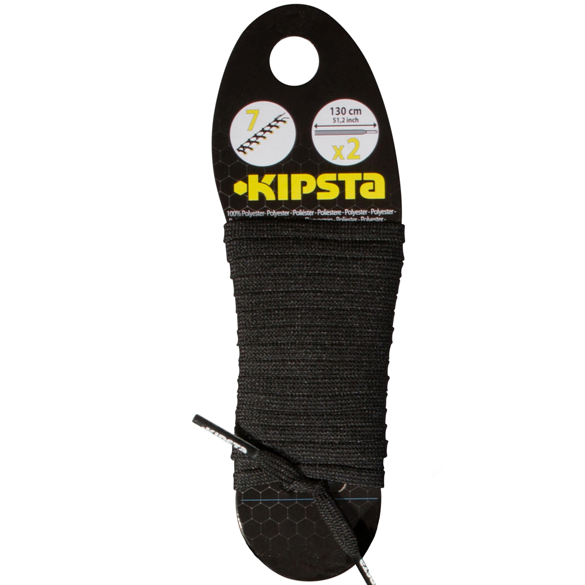 KIPSTA Football Boot Laces 130 cm - Black