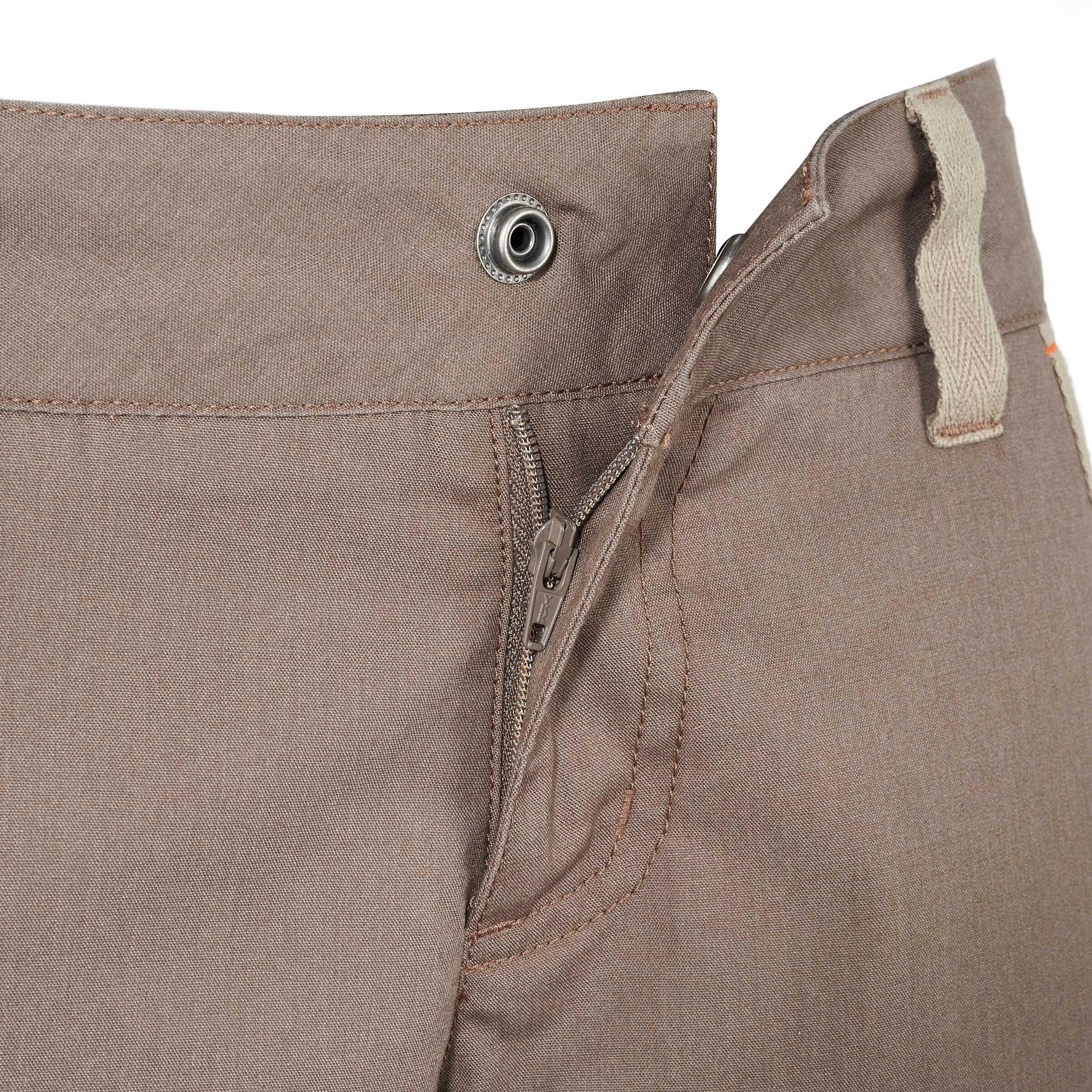 Hike 500 Boys' Hiking Shorts - Brown 9/16