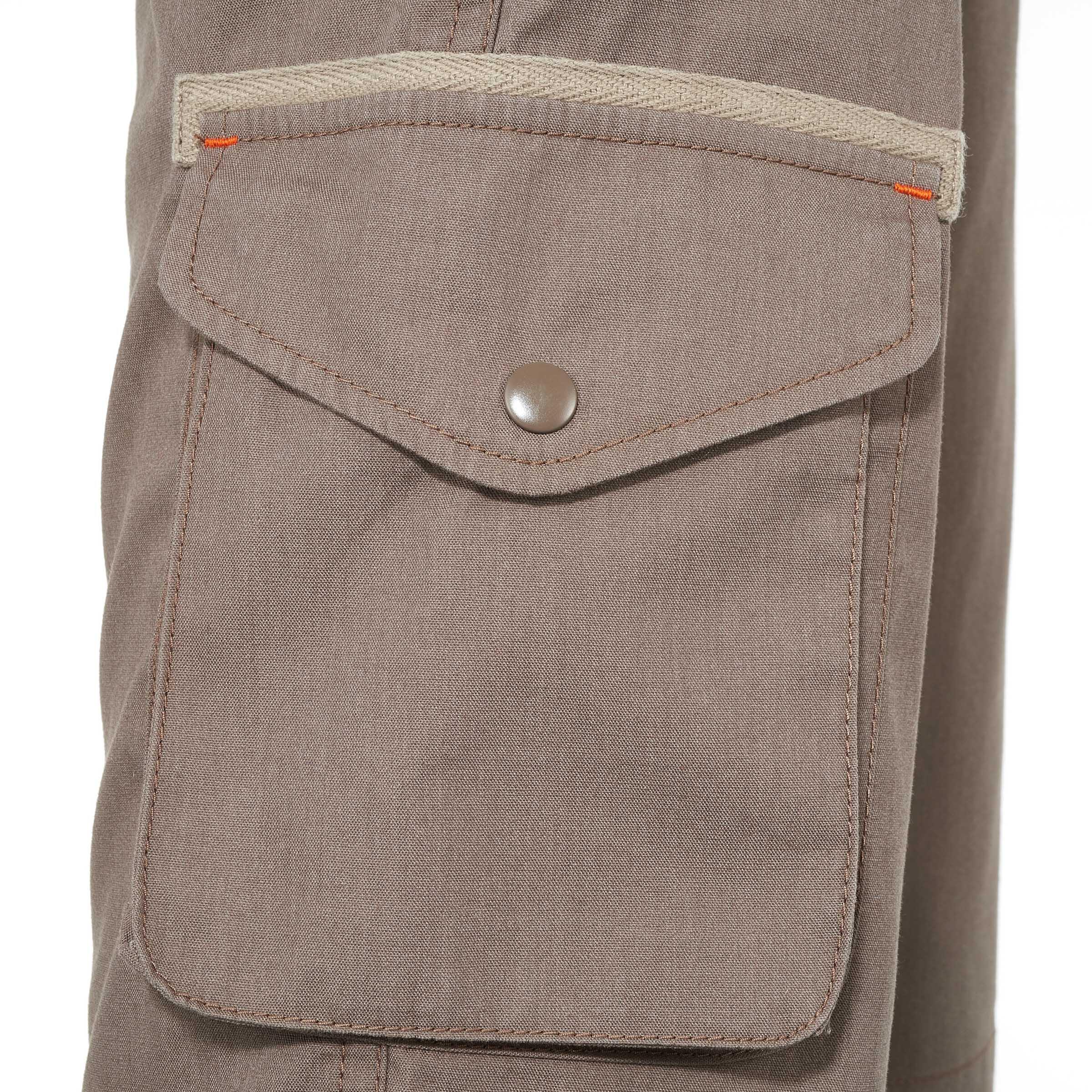 Hike 500 Boys' Hiking Shorts - Brown 13/16