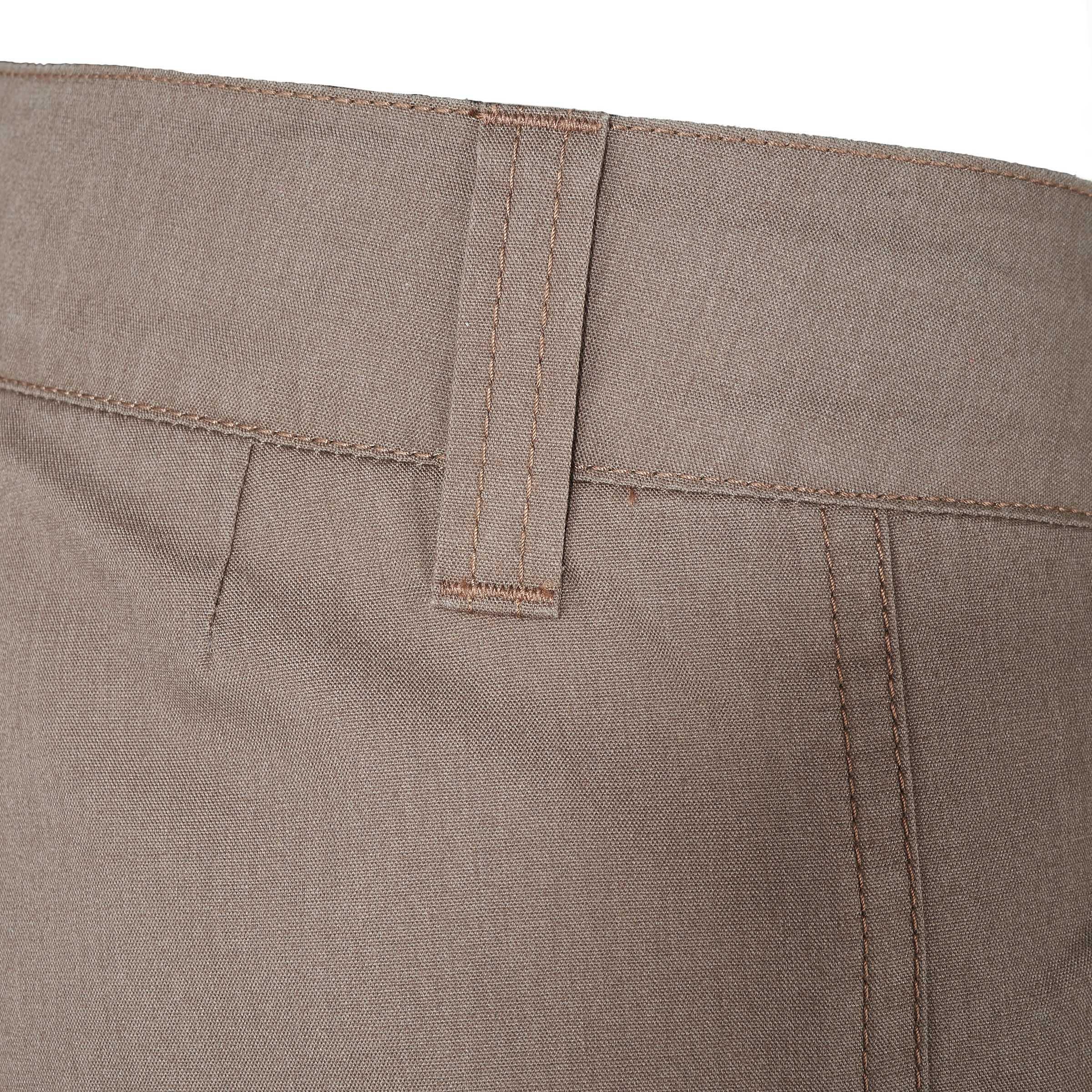 Hike 500 Boys' Hiking Shorts - Brown 10/16