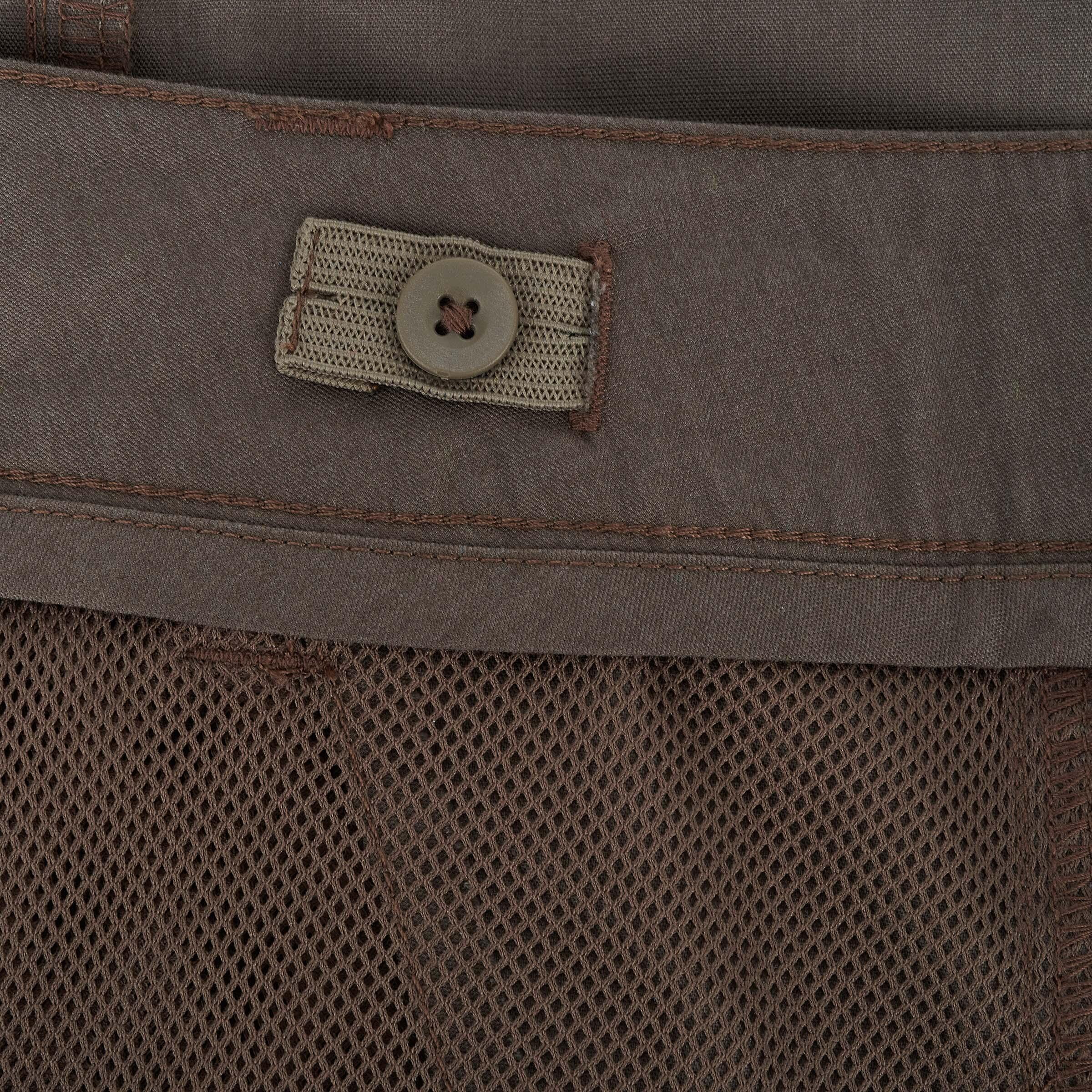 Hike 500 Boys' Hiking Shorts - Brown 14/16