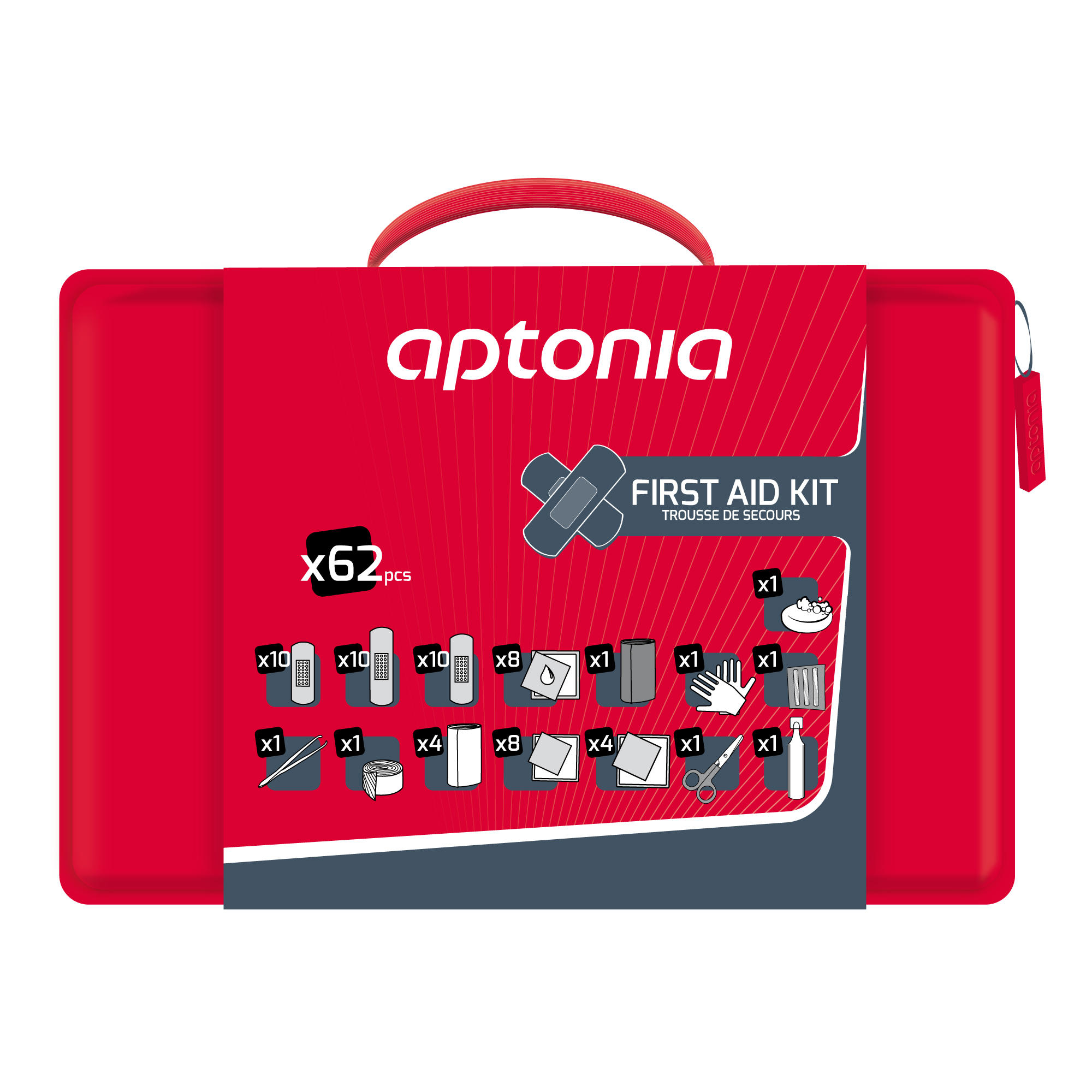 Trousse De 1er Secours Aptonia 62 Pieces Forclaz Decathlon