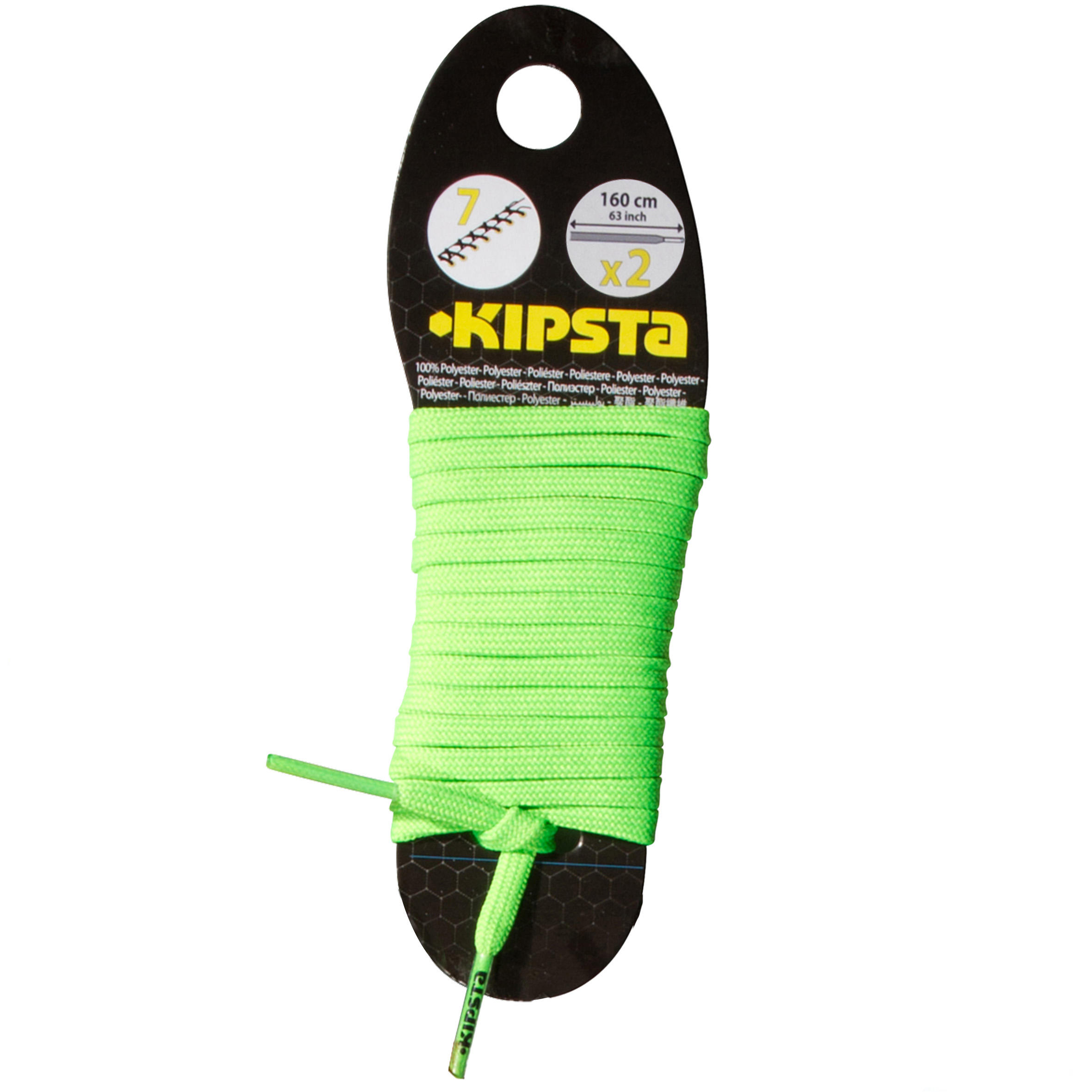 Football Boot Laces 160 cm - White - BLACK By KIPSTA | Decathlon