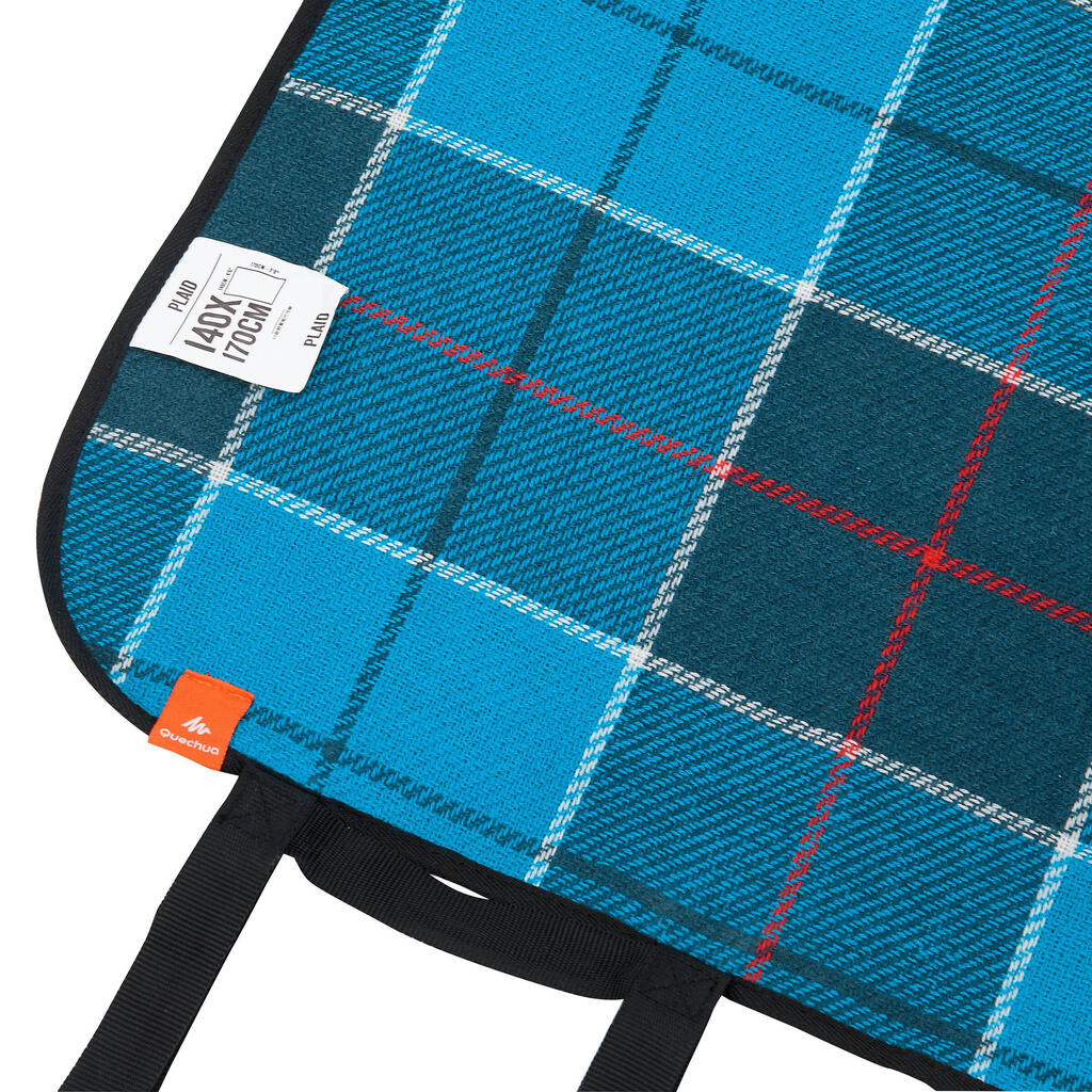 Picknickdecke Plaid blau