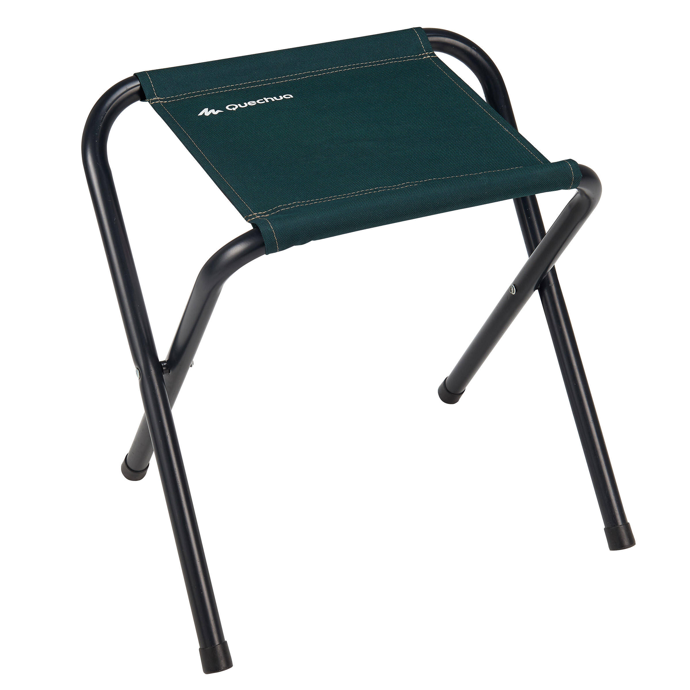 Camping Stool Foldable and Compact - Dark Green -  1