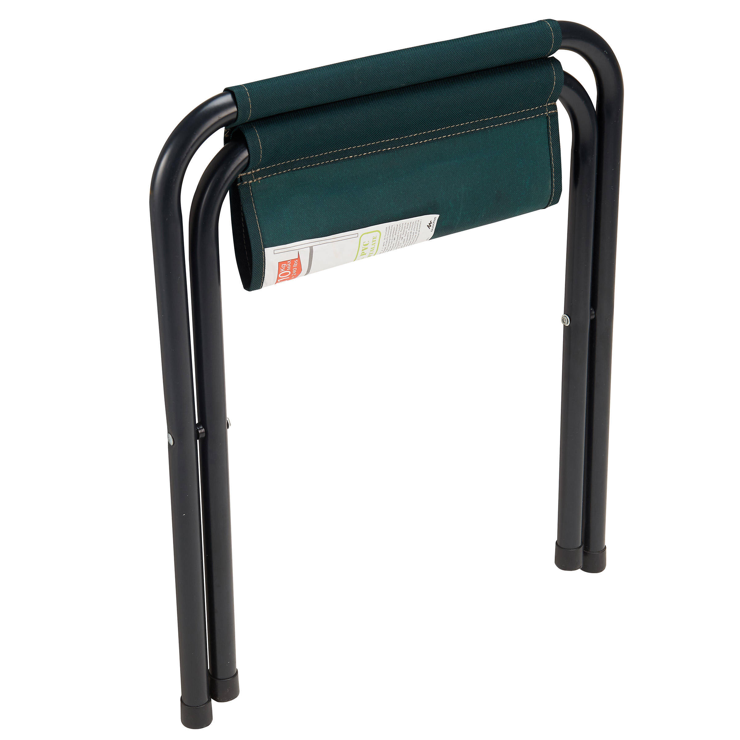 Camping Stool Foldable and Compact - Dark Green -  4