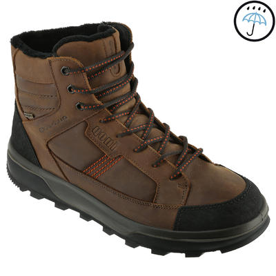 Hoge wandelschoenen warm waterdicht arpenaz 700 heren bruin