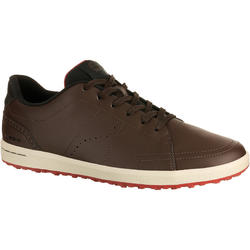 CHAUSSURES GOLF HOMME SPIKELESS 100 MARRON