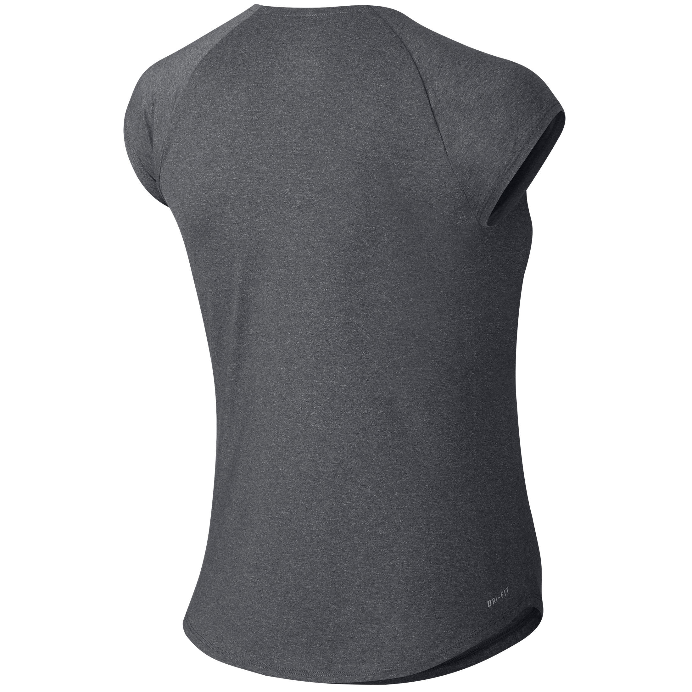 Women's Tennis Badminton Table Tennis Squash Padel Top - Grey 2/2