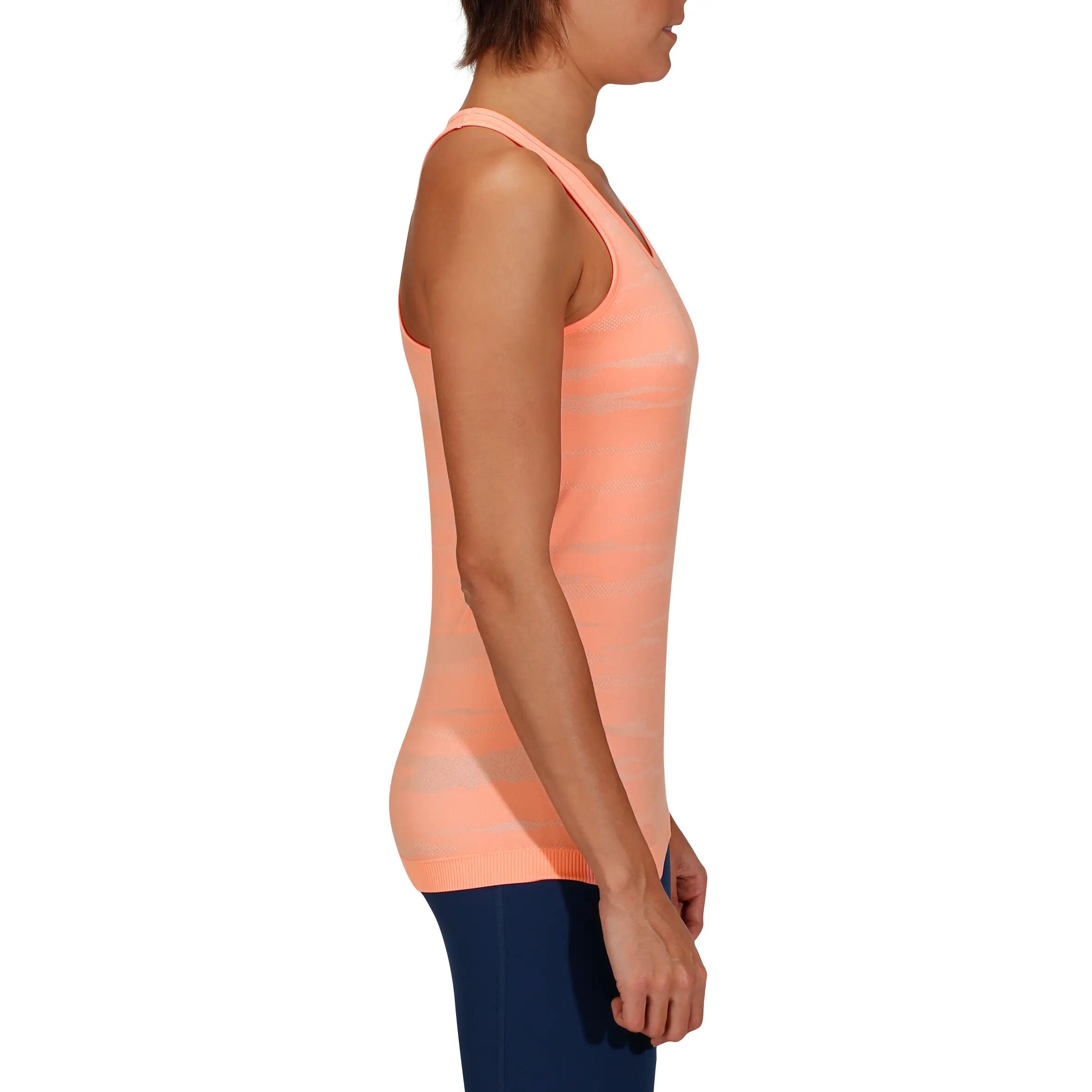 Yoga+ Women's Seamless Tank Top - Coral 3/11