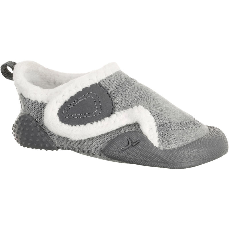 550 Baby Light Lined Booties - Grey/White 550 Baby Light Lined Booties - Grey/White