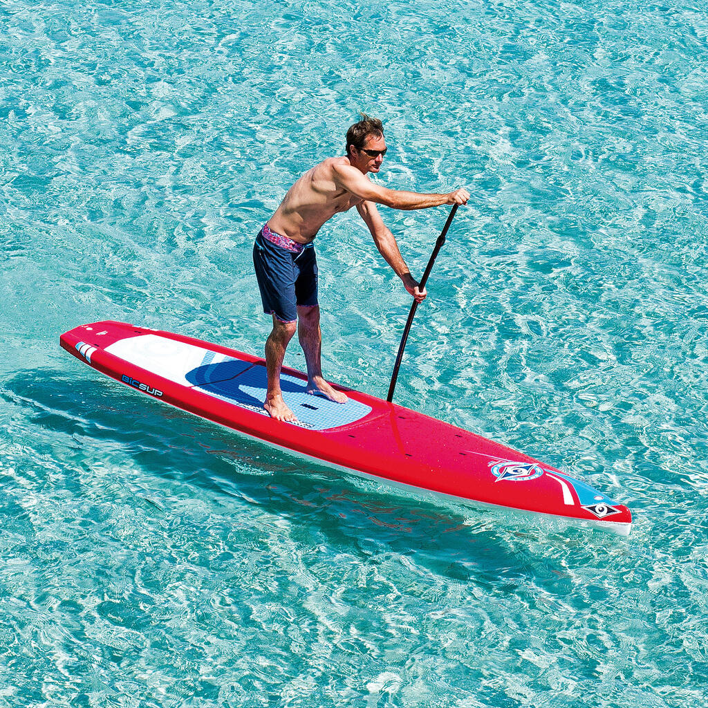 Stand Up Paddle SUP-Board Ace-Tec Wing 12'6 rot