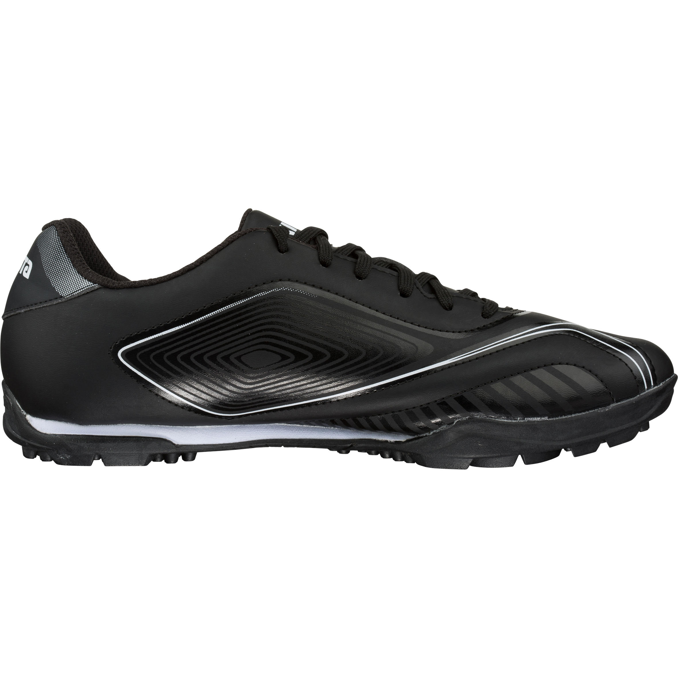 Agility 300 HG Adult Hard Ground Football Trainers - Black White 2/10