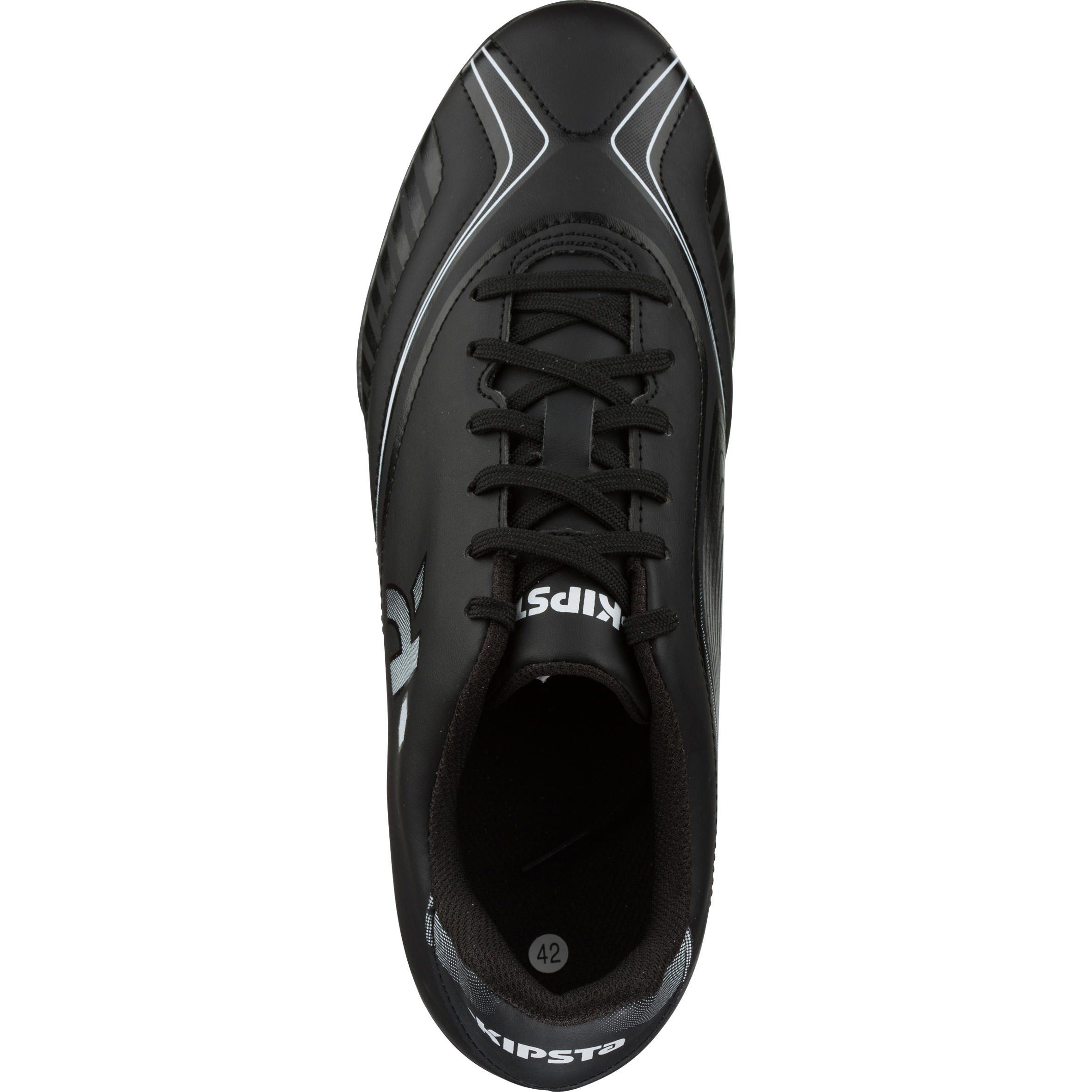 Agility 300 HG Adult Hard Ground Football Trainers - Black White 6/10
