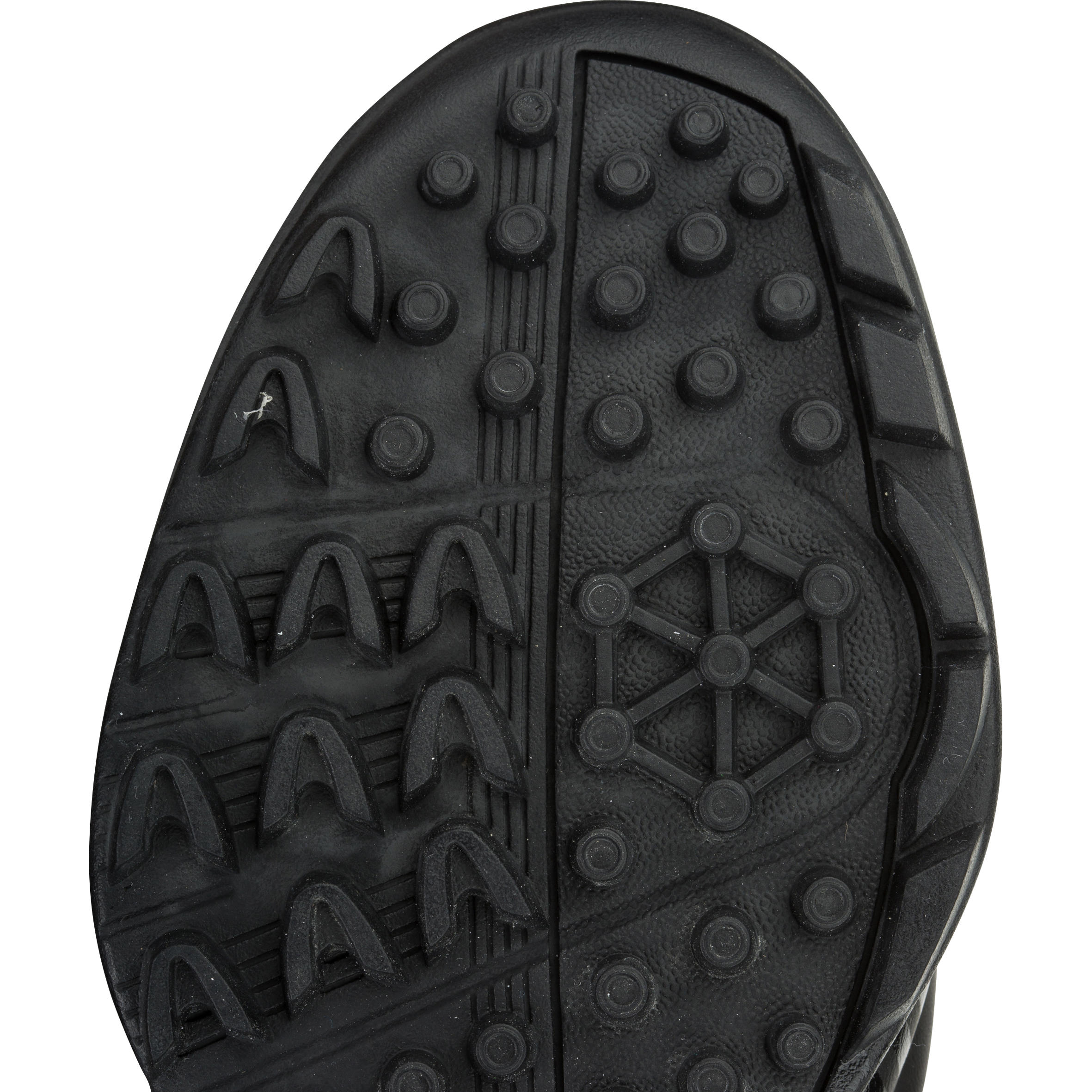 Agility 300 HG Adult Hard Ground Football Trainers - Black White 7/10