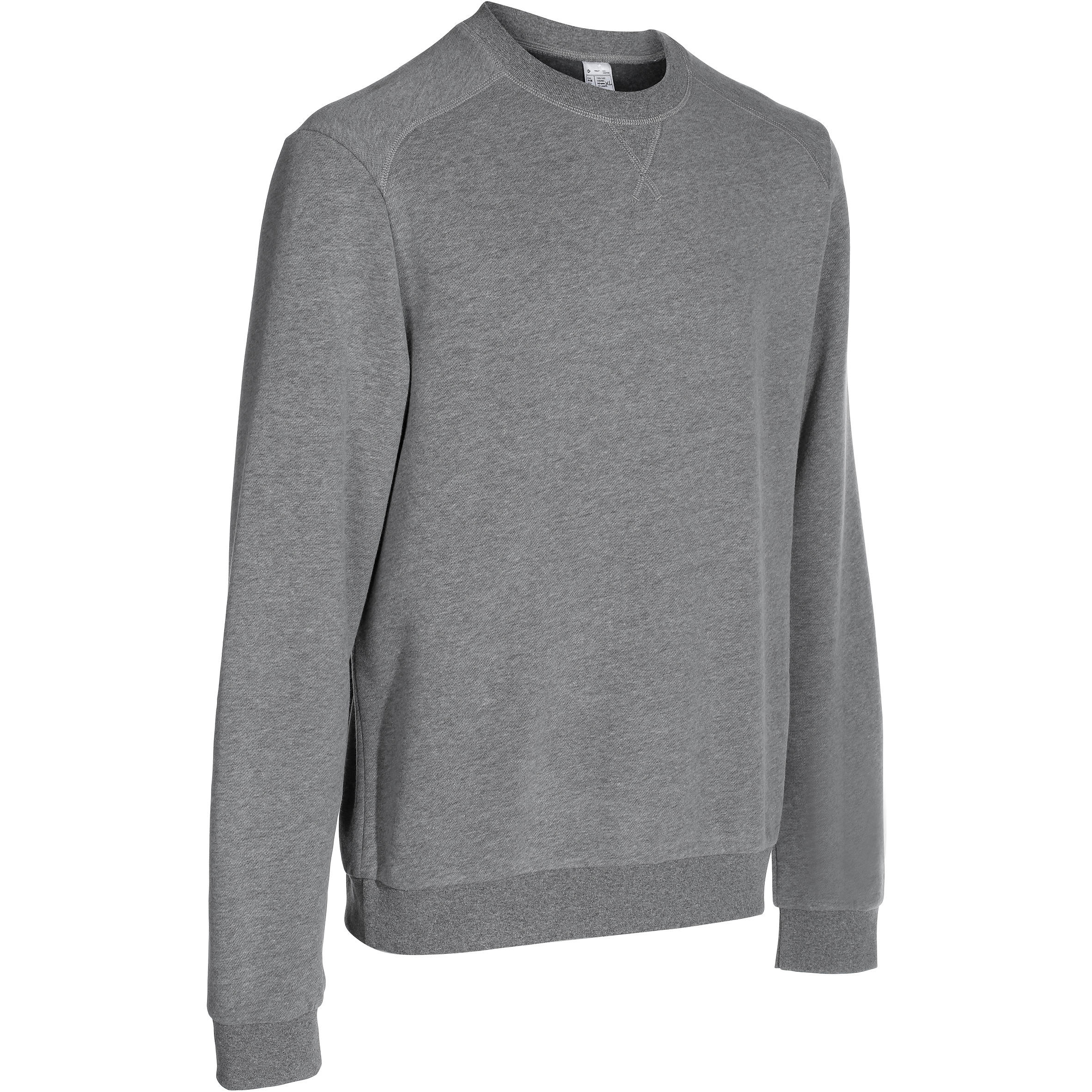 grey crew sweatshirt