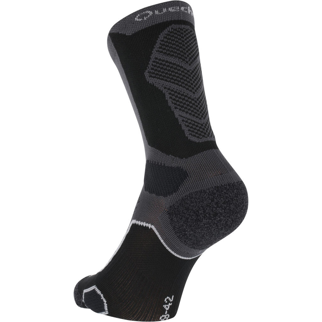 Wandersocken Forclaz 500 High Erwachsene 2 Paar orange
