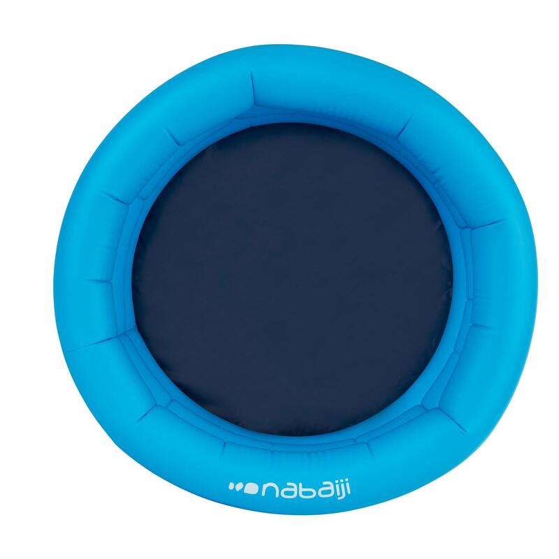 Small round inflatable paddling pool with three chambers width 70 cm height 30cm