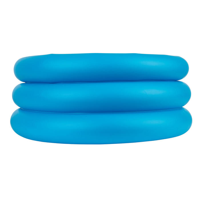 Small round inflatable paddling pool with three chambers width 70 cm