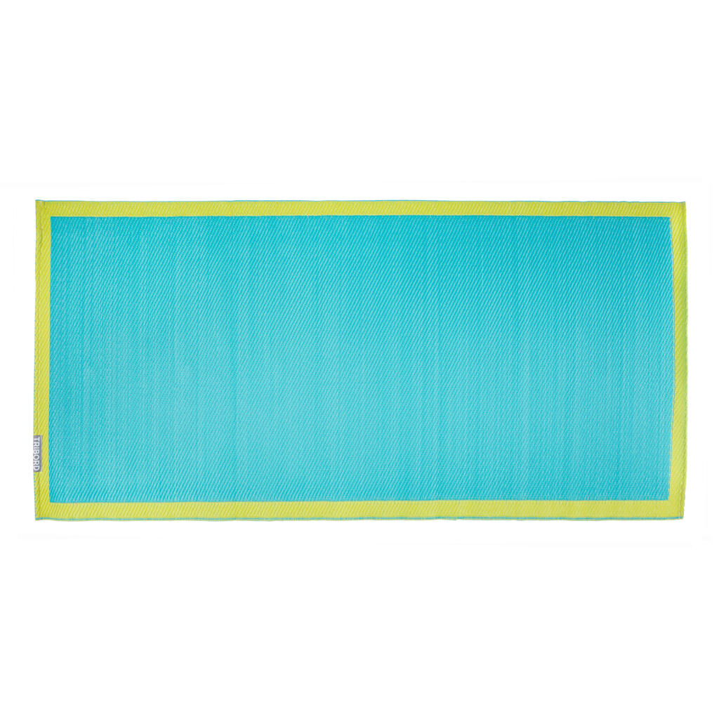Strandmatte Green Bluebird 180 × 85 cm