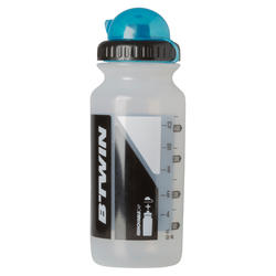 Bidon cycle 500 ml transparent avec capuchon