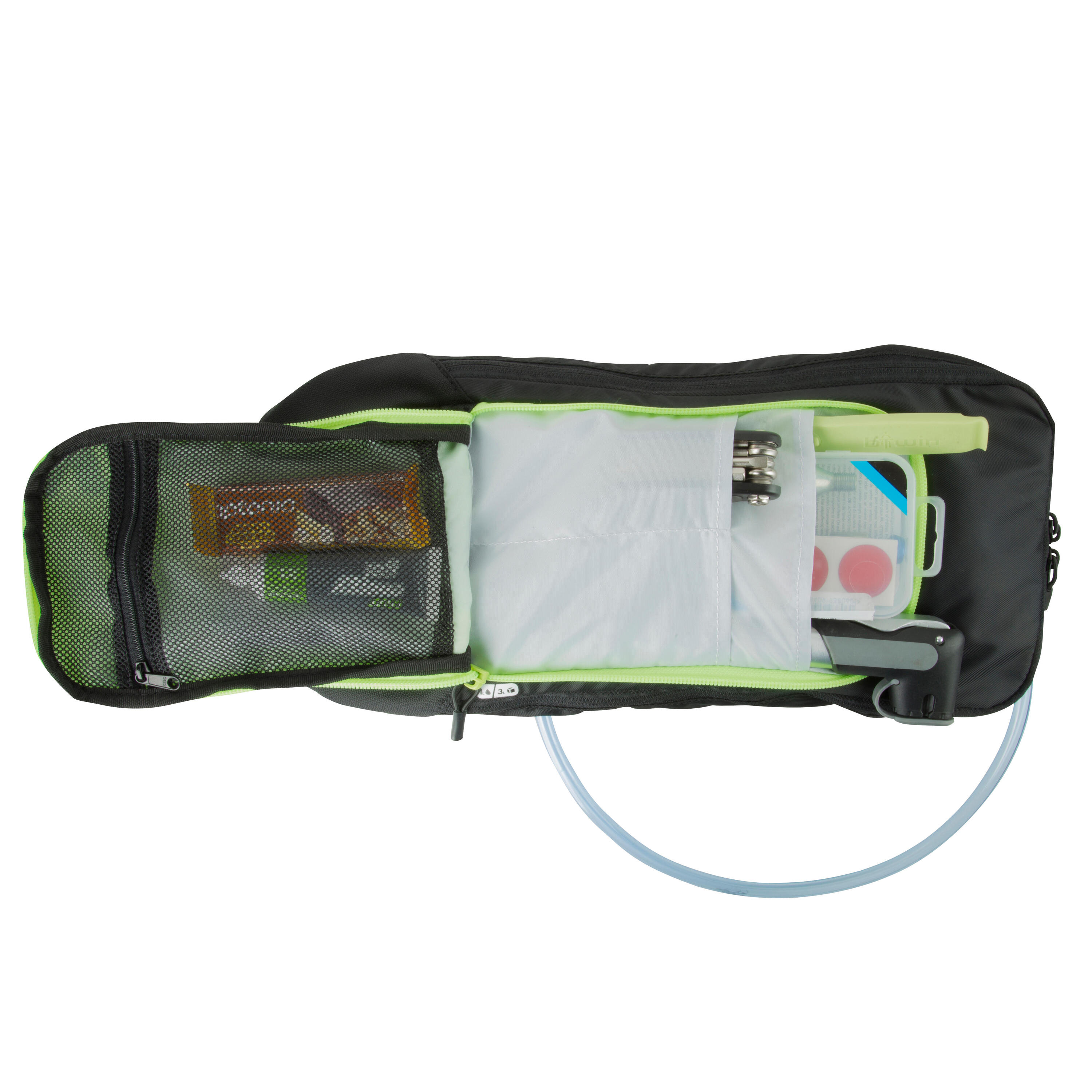500 Mountain Bike Hydration Backpack 3L - Neon Yellow 3/6