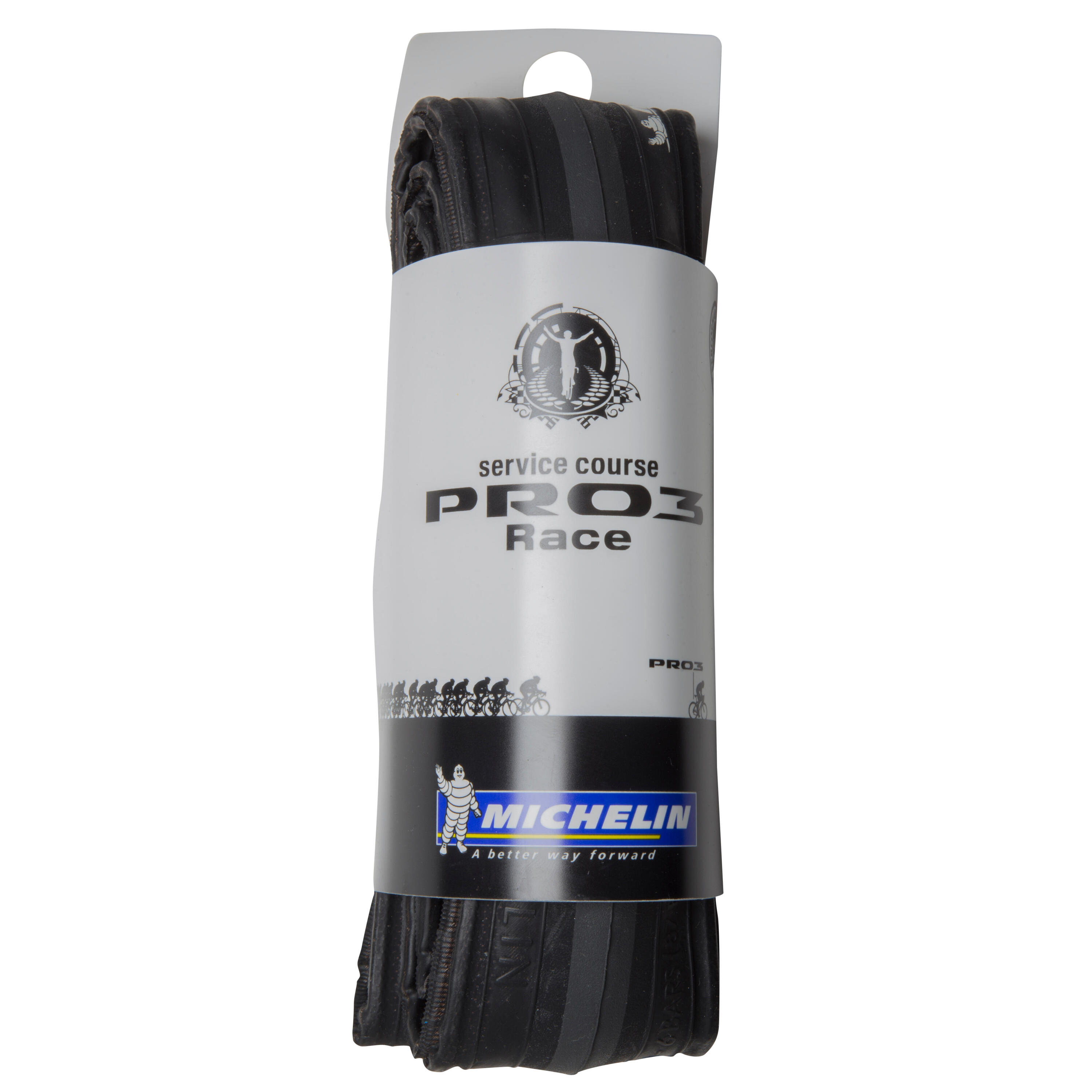 Pro3 Race Road Bike Tyre 700x23 4/4