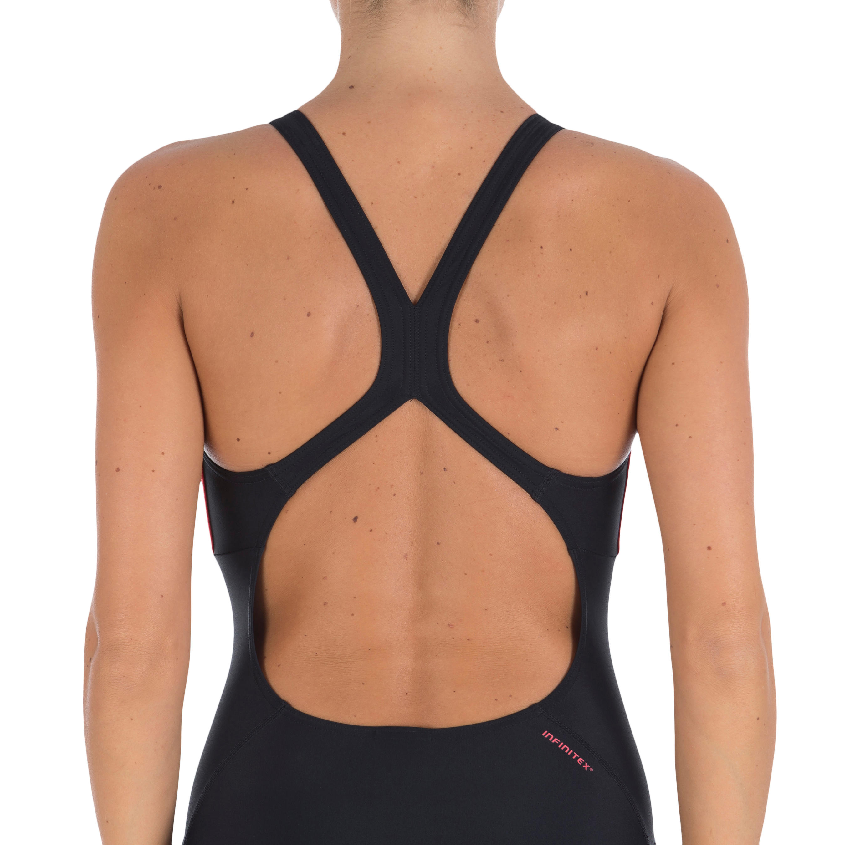 Adidas 3S women’s one-piece swimsuit - shored black 5/9