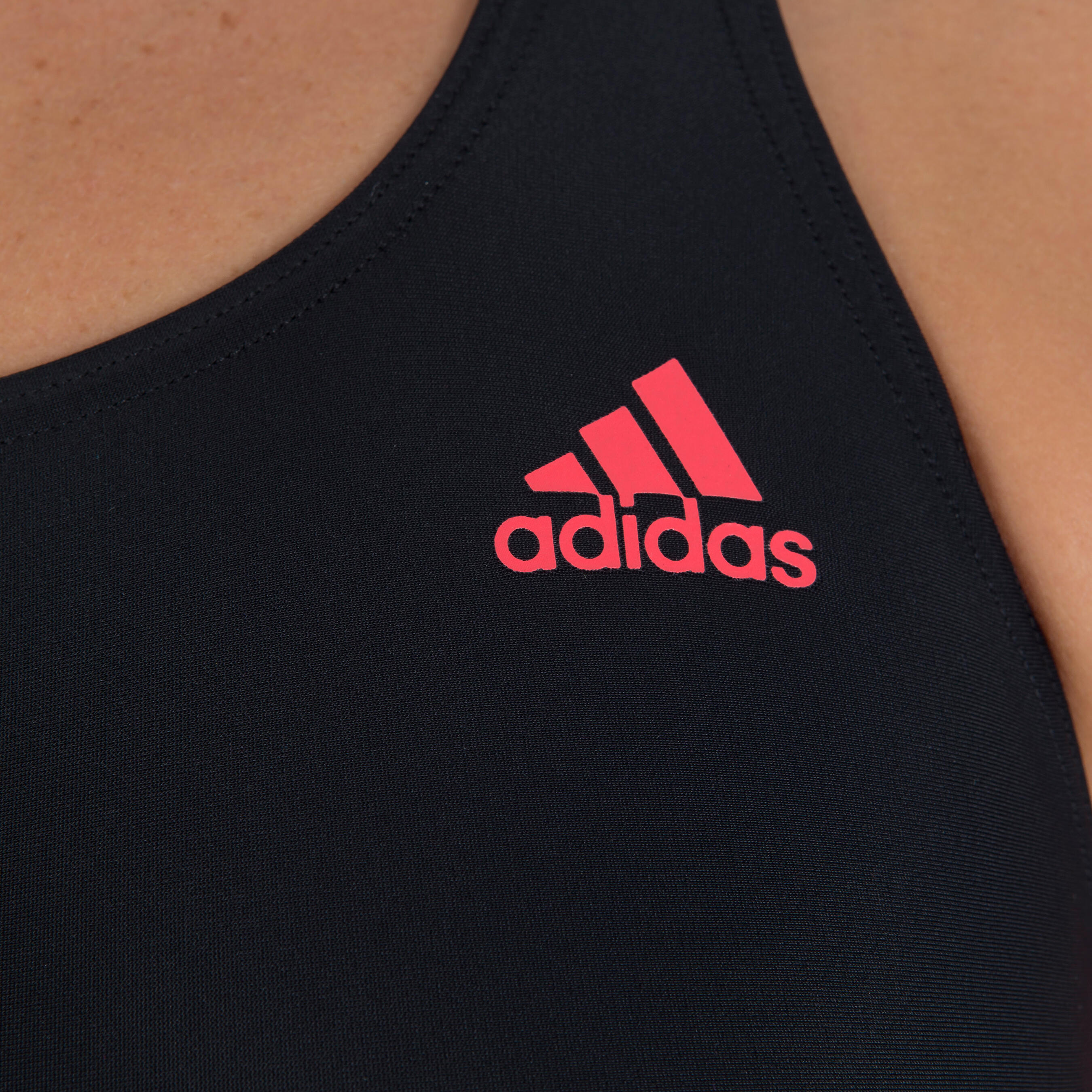 Adidas 3S women’s one-piece swimsuit - shored black 6/9