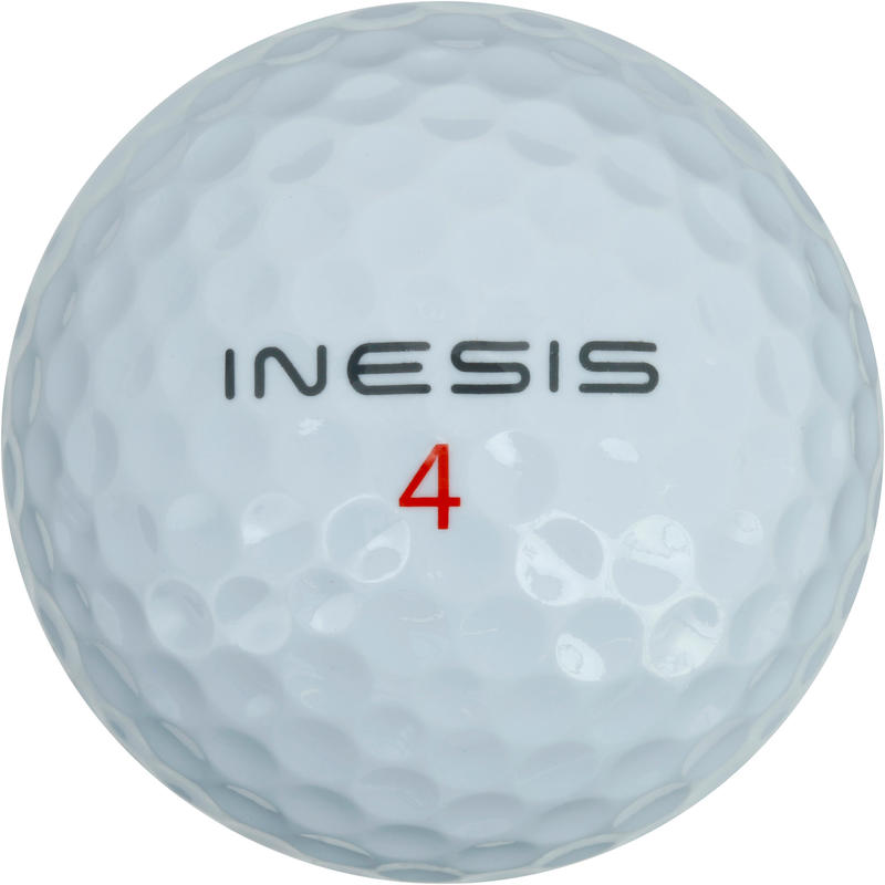 520 Soft Golf Balls x12 White Decathlon