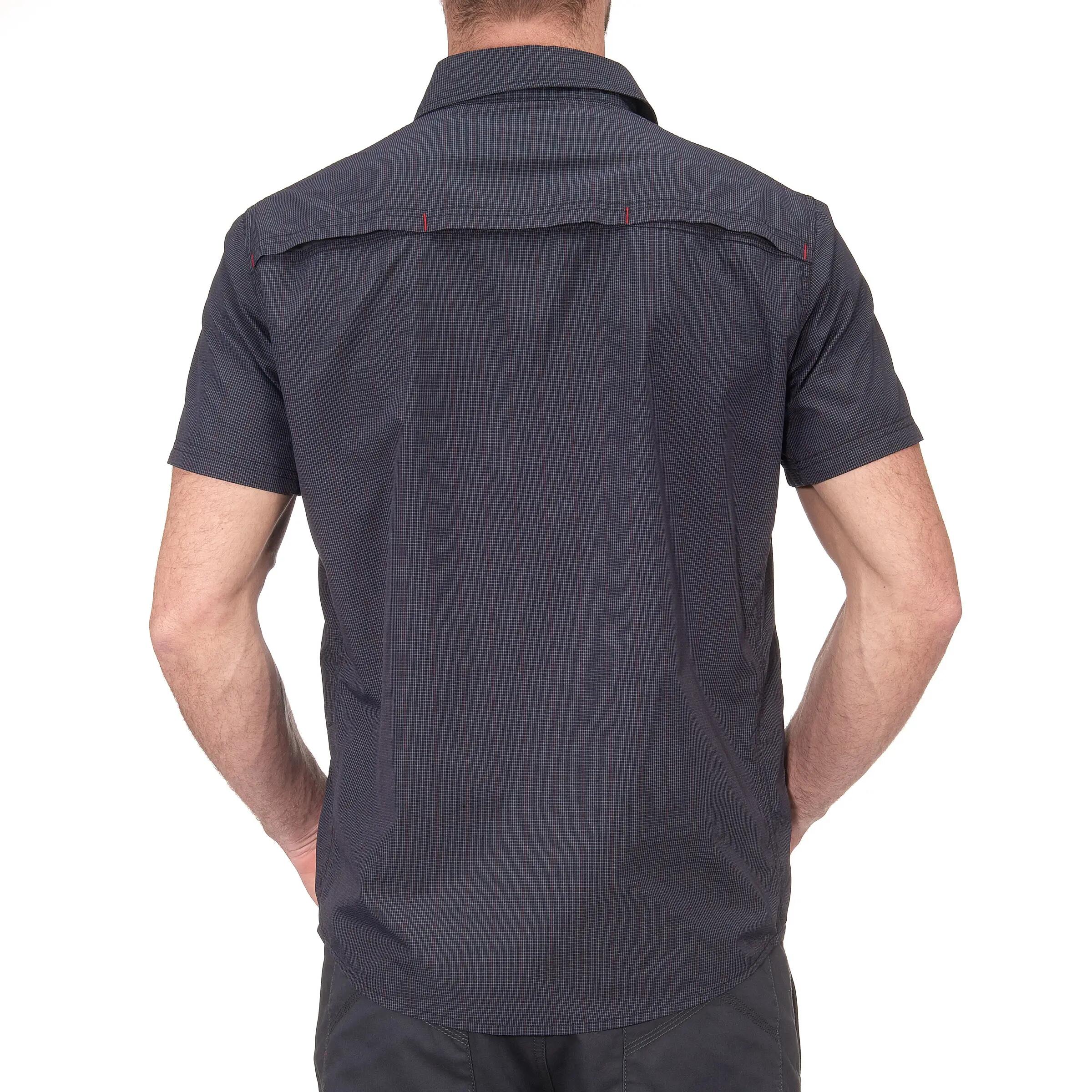 Arpenaz 500 Air Short-Sleeved Hiking Shirt - Grey 3/14