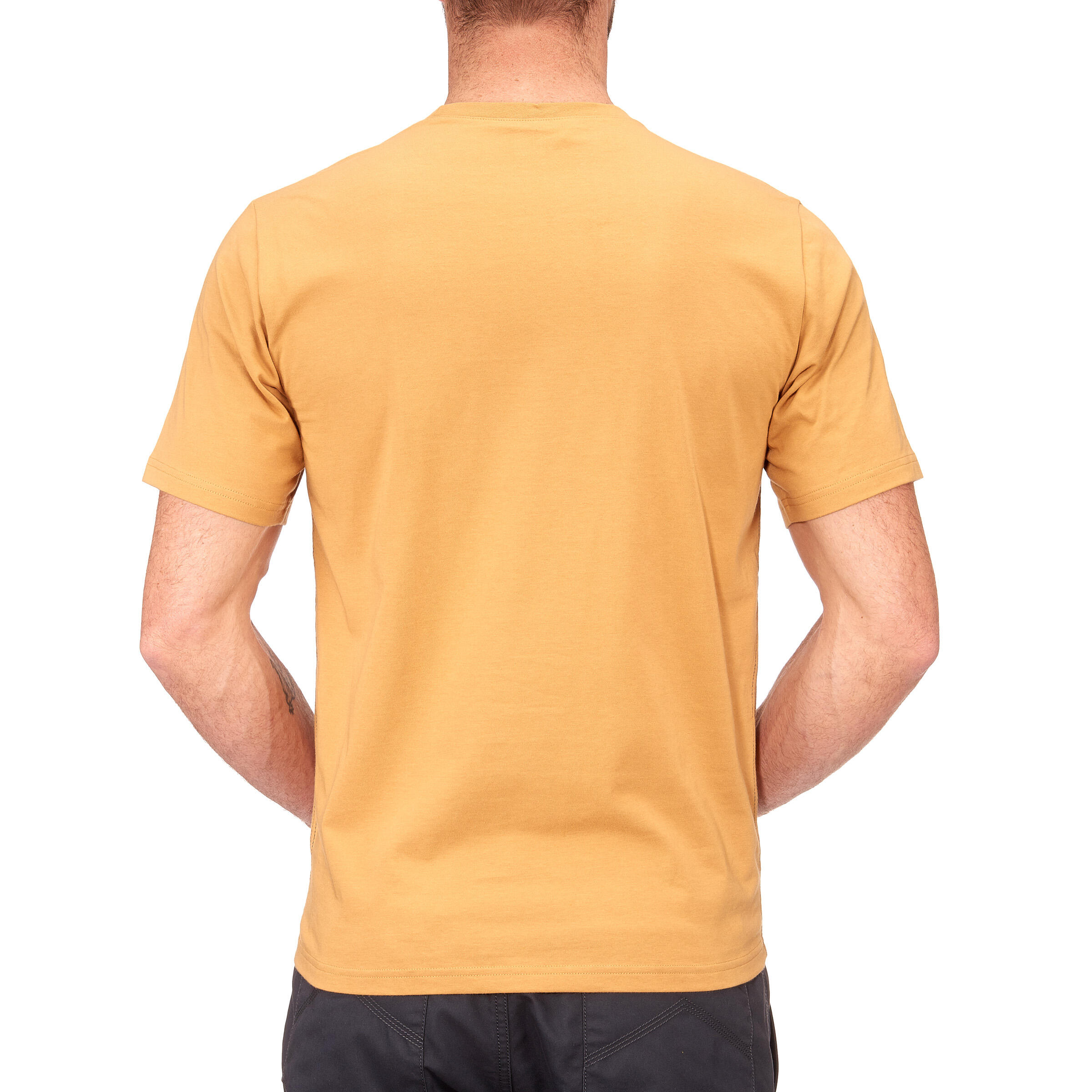 TechTIL 100 Men's Short-Sleeved Hiking T-Shirt - Ochre 3/9