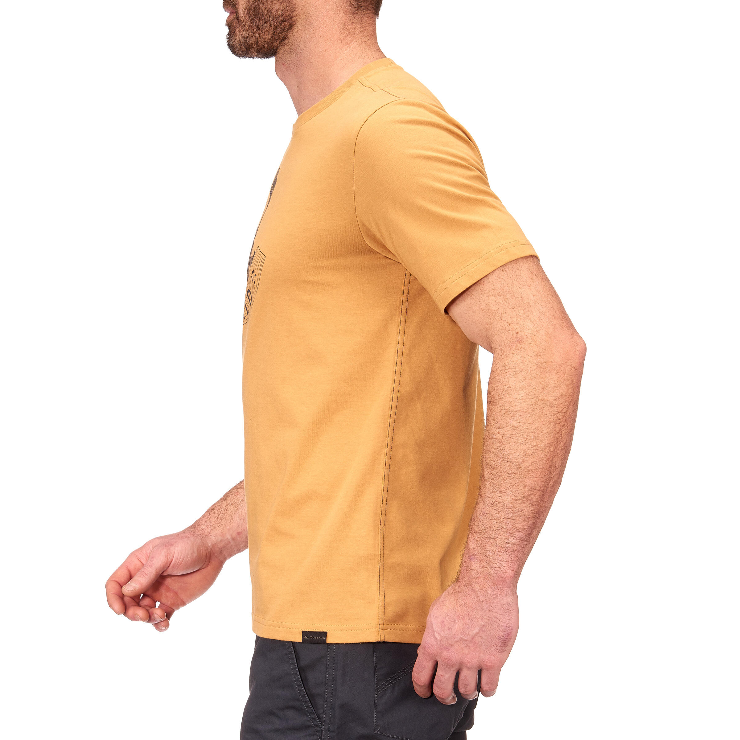 TechTIL 100 Men's Short-Sleeved Hiking T-Shirt - Ochre 4/9
