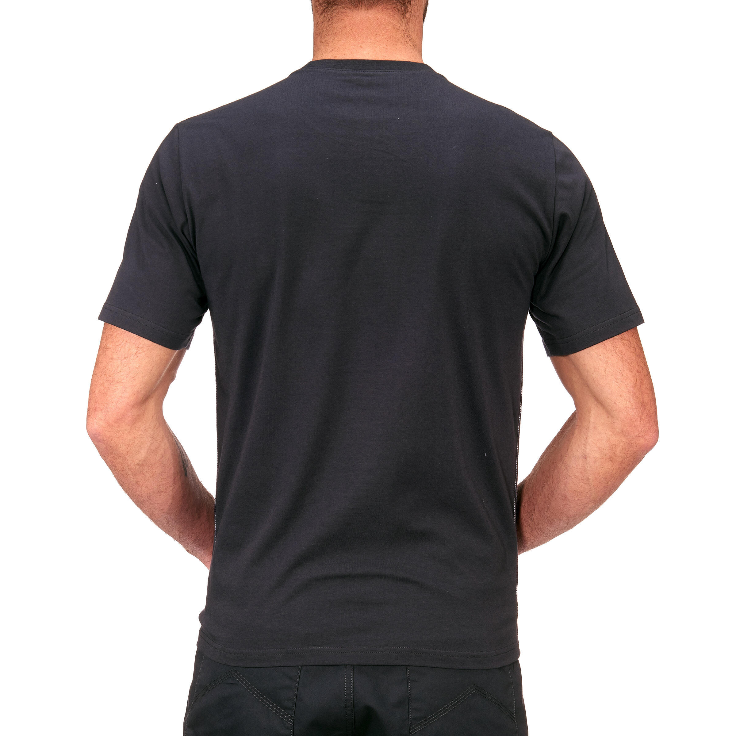 TechTIL100 Men's Short-Sleeved Hiking T-Shirt - Dark Grey 4/10