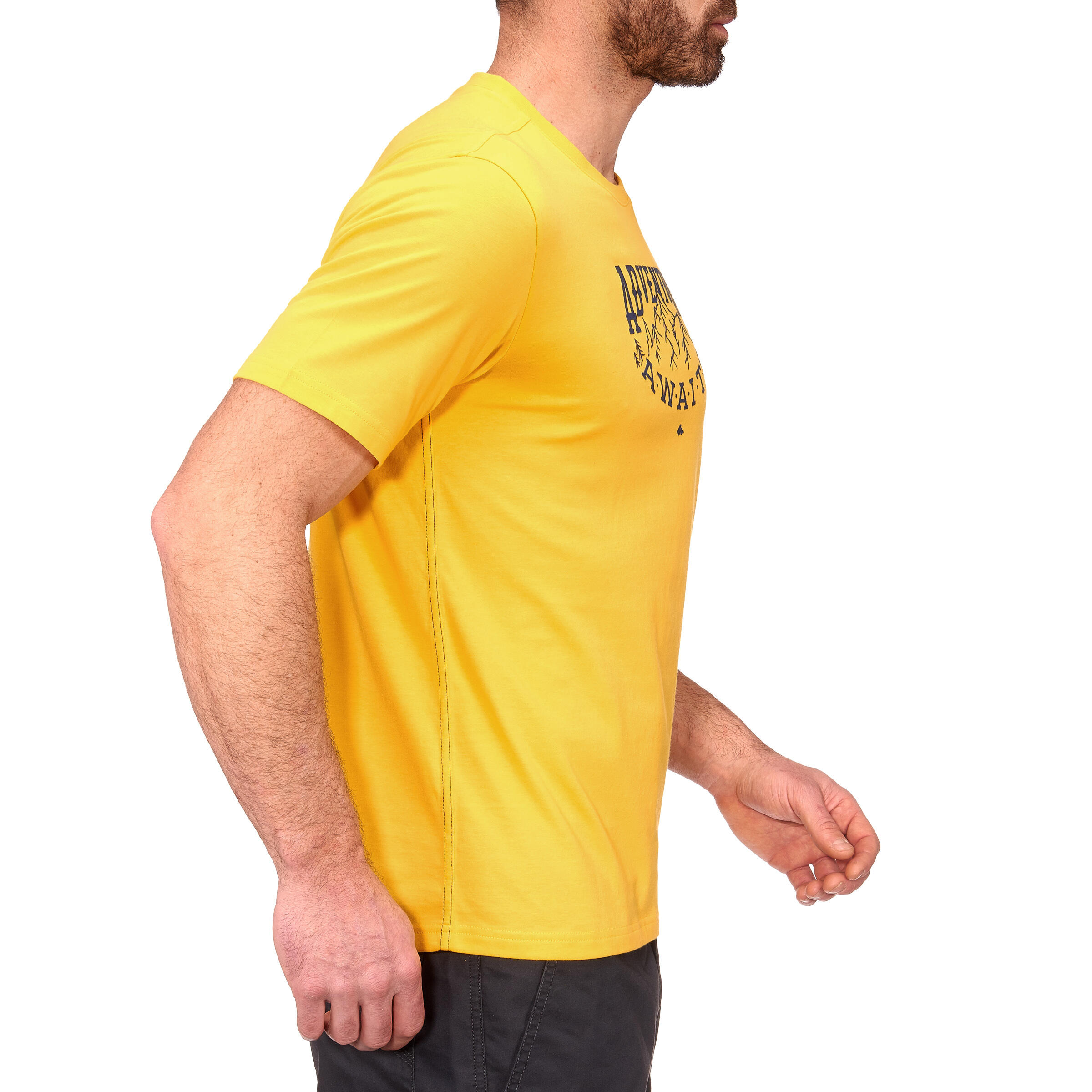 TechTIL 100 Men's Short-Sleeve Hiking T-Shirt - Yellow 3/10