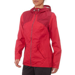 NH100 Women's Waterproof Hiking Jacket - Pink