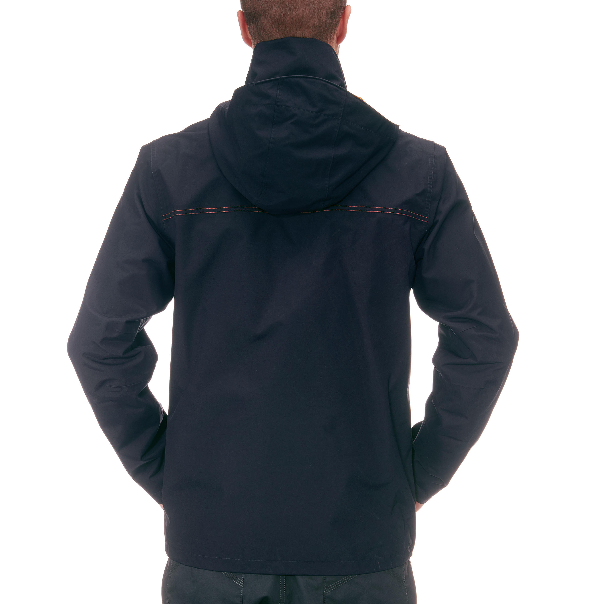 Arpenaz 300 Men's Hiking Waterproof Rain Jacket - Navy Flash 5/18