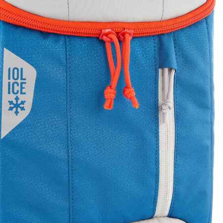 Kühlrucksack ICE für Camping/Wandern 10 Liter blau