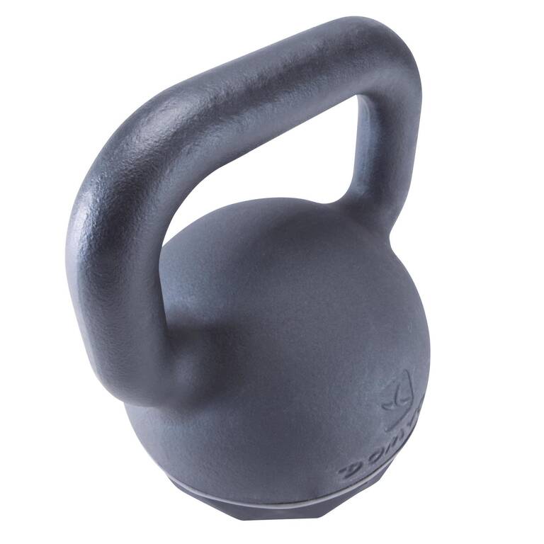Cast Iron Kettlebell with Rubber Base - 24 kg
