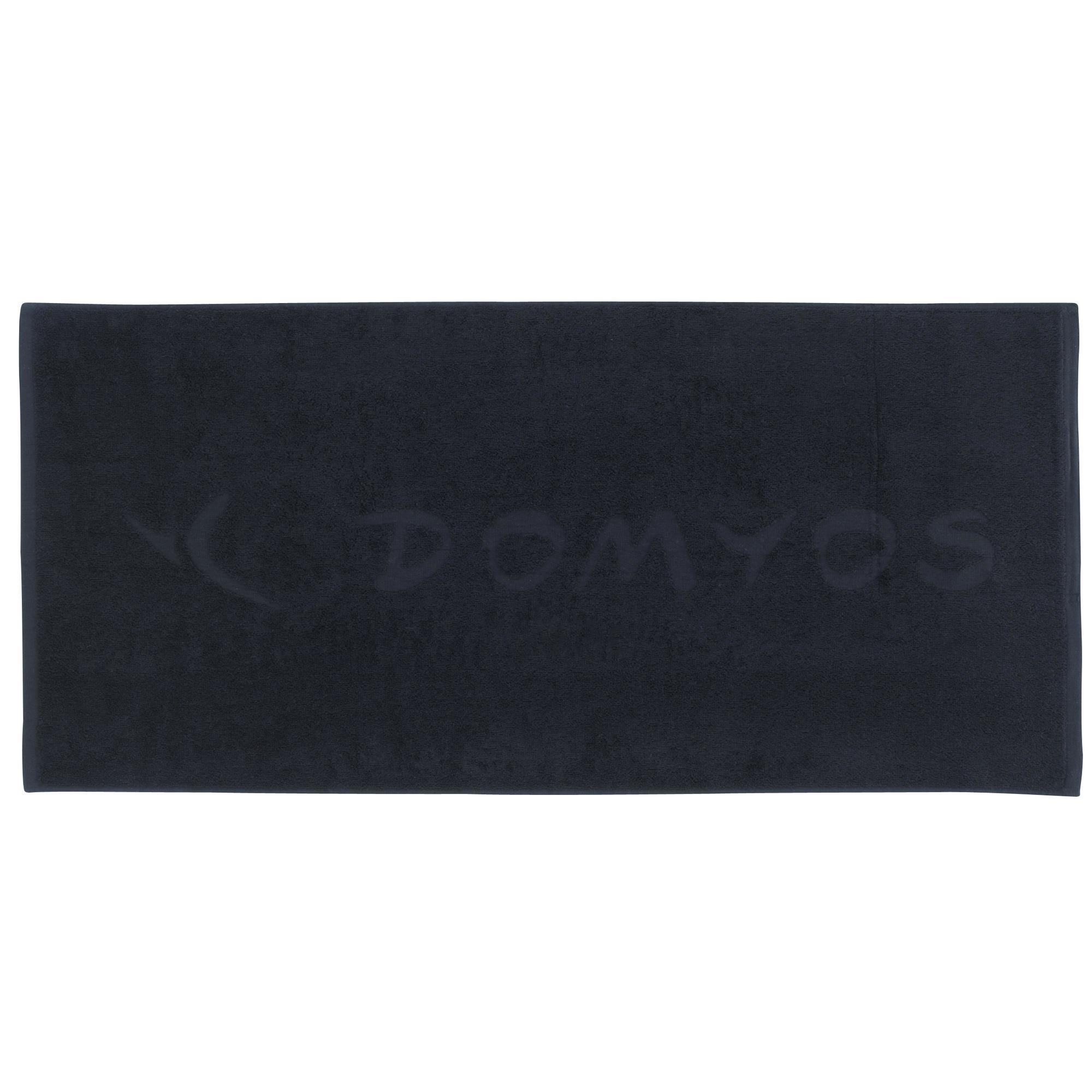 Pamuklu Fitness Havlusu Kucuk Siyah Domyos By Decathlon