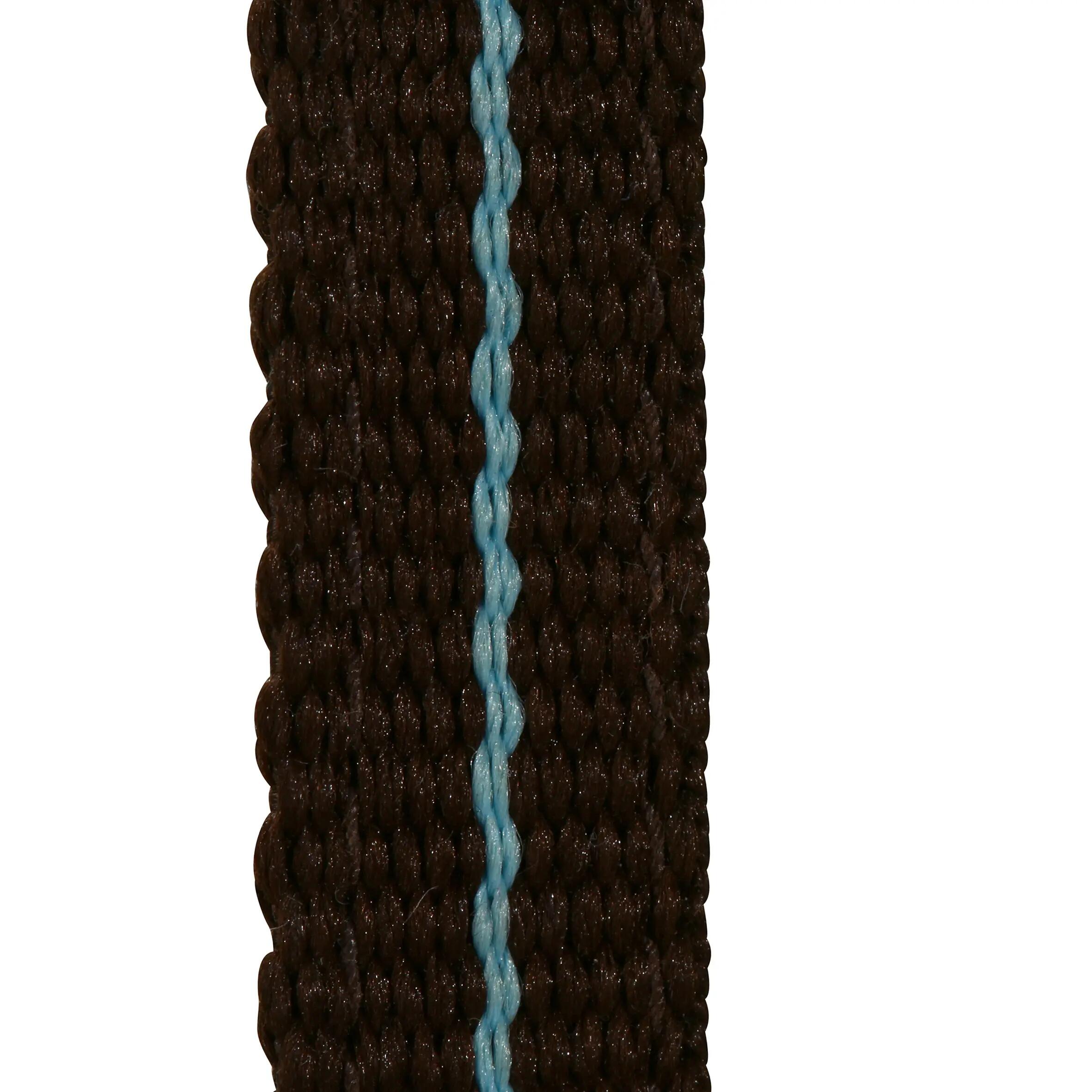 Initiation Horse Riding Pony Bridle + Reins - Brown/Sky Blue 9/14