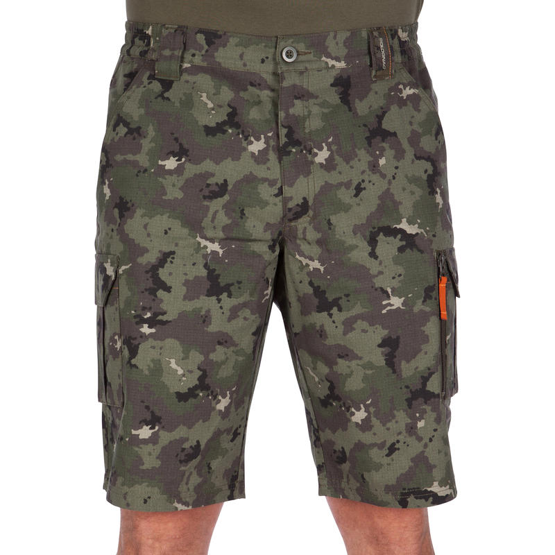 Men's Bermuda Shorts 500 Camo Island Green