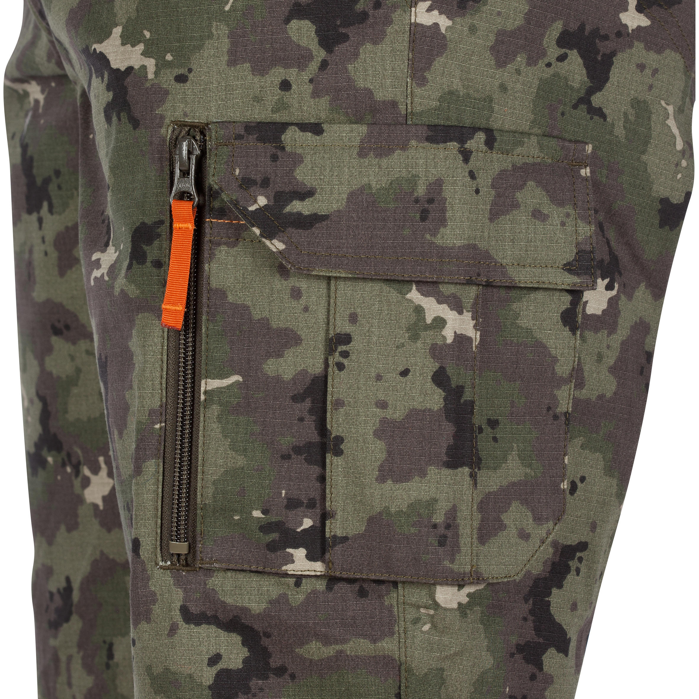 

Men's Bermuda Shorts 500 Camo Island Green -  By SOLOGNAC | Decathlon