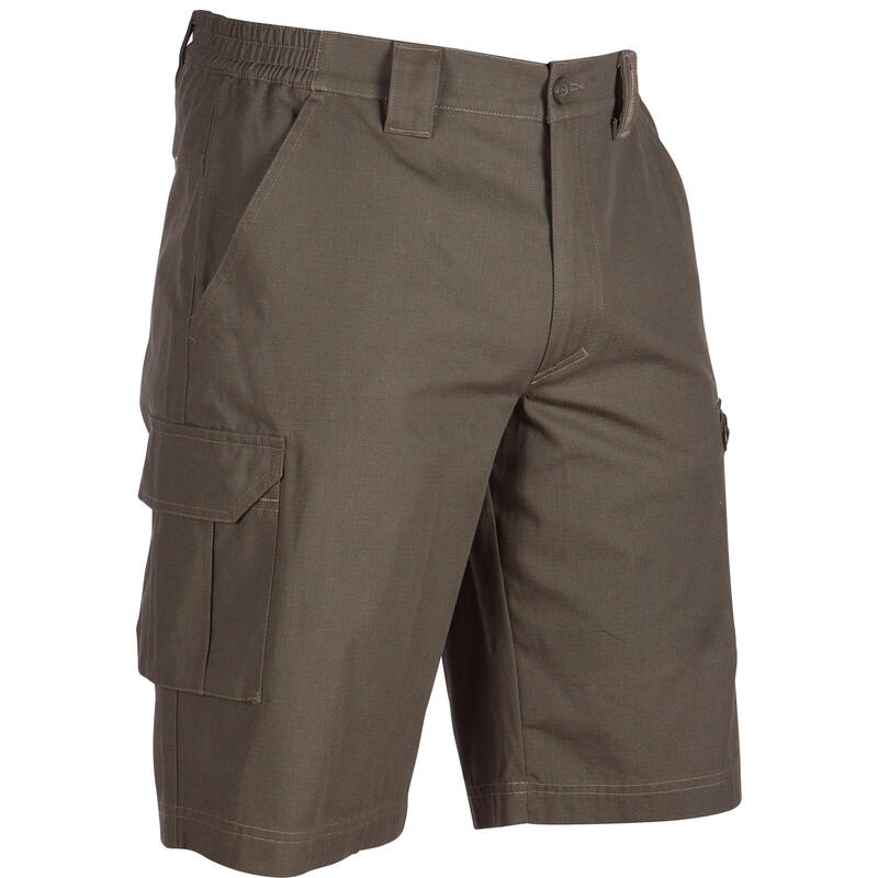 BERMUDE CARGO 500 Camuflaj WOODLAND Negru