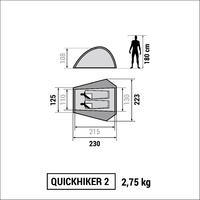 Quickhiker 2 Hiking Tent | 2 people