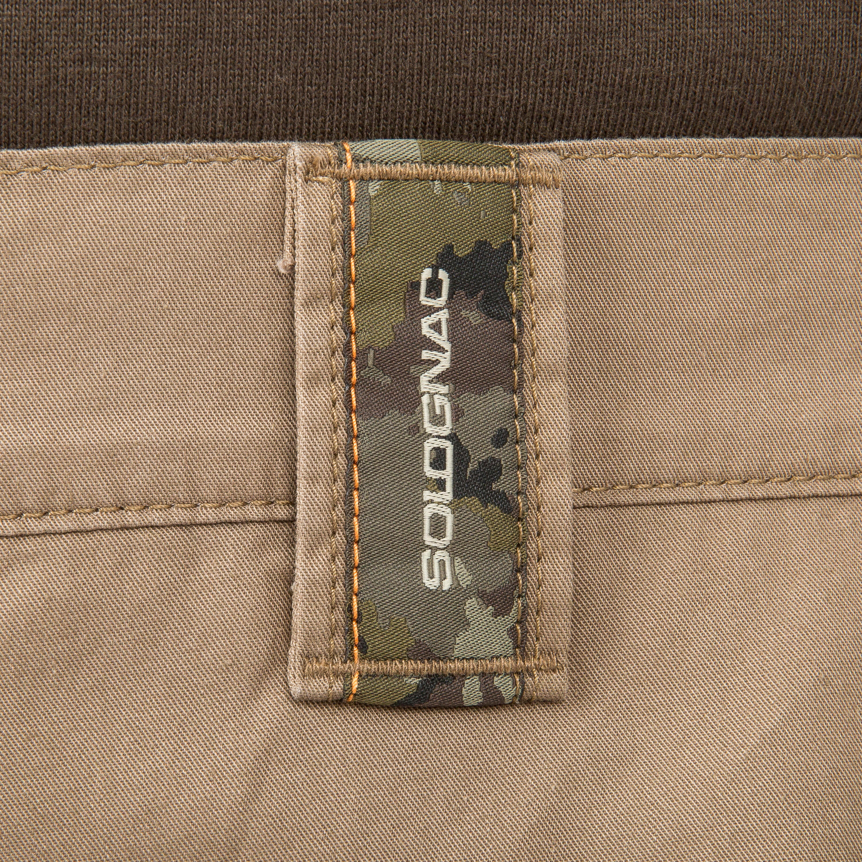 500 Light and Cool Hunting Trousers - Brown 14/17