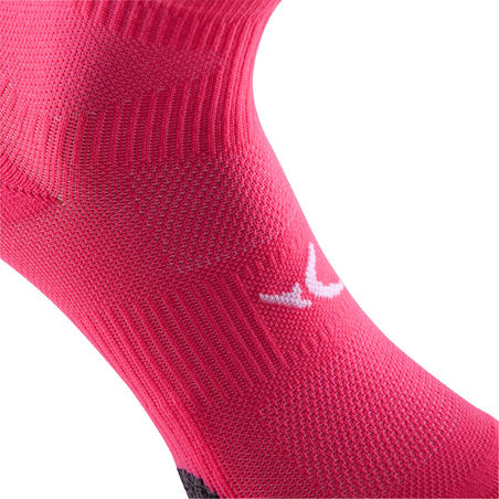 Ružičaste kratke čarape za fitnes (dva para)
