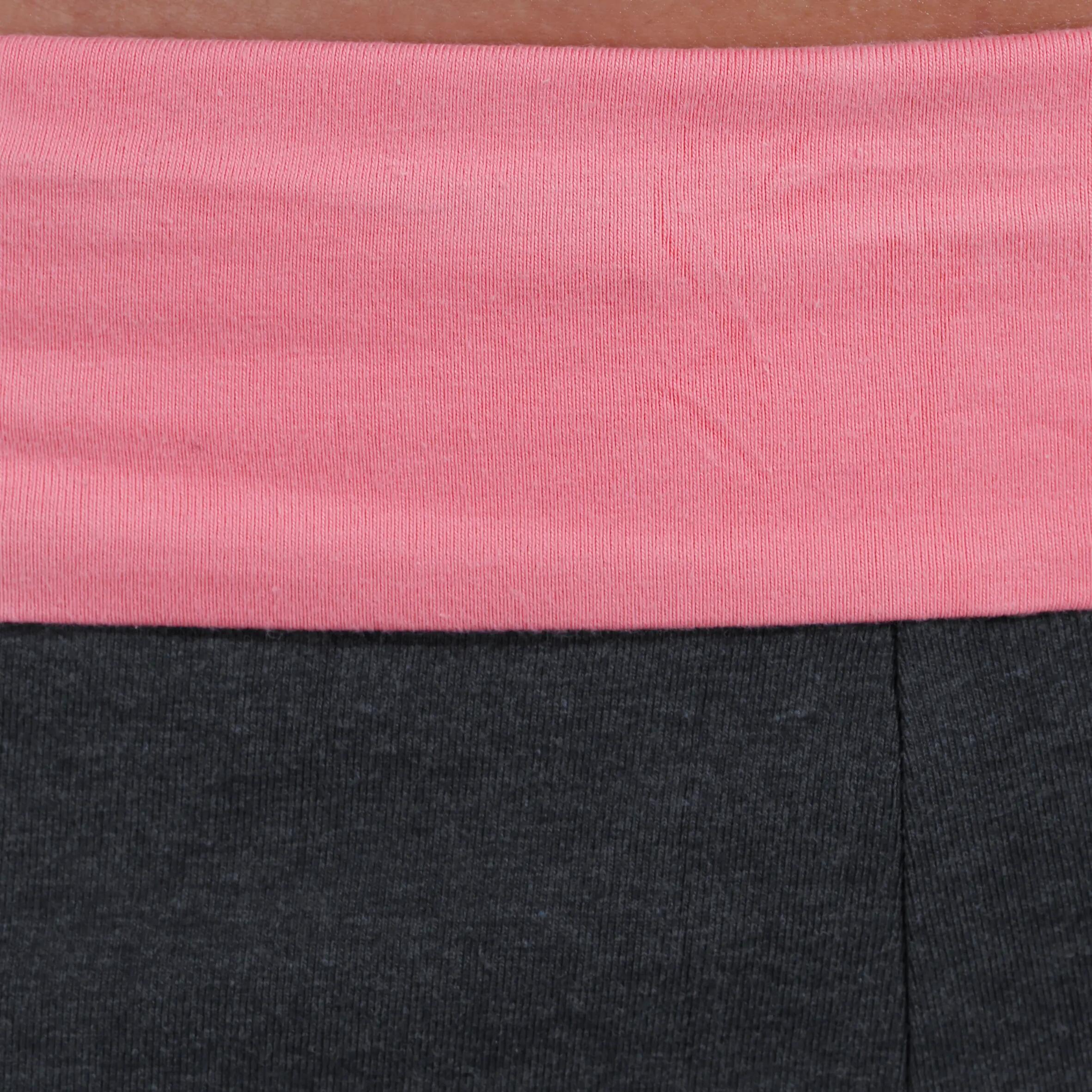 Women's Organic Cotton Gentle Yoga Bottoms - Dark Grey 7/12