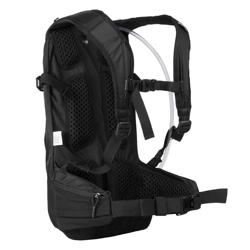 Mochila de hidratación de ciclismo MTB de 2 L/1 L de agua, negra, Explore -  Decathlon