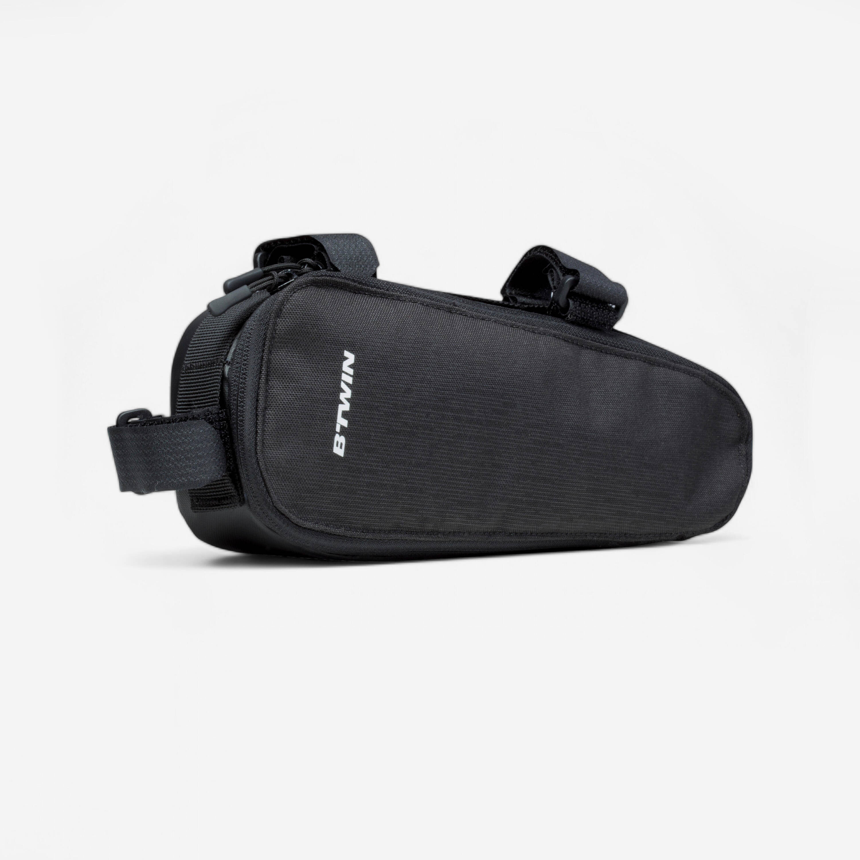 Cycling Frame Bag 1.4L - 300 Black -  1